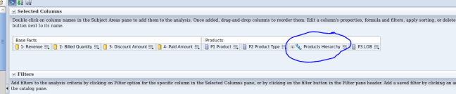 Detail report - step 1 - add hirarchical column