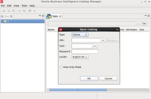 Catalog Manager - open